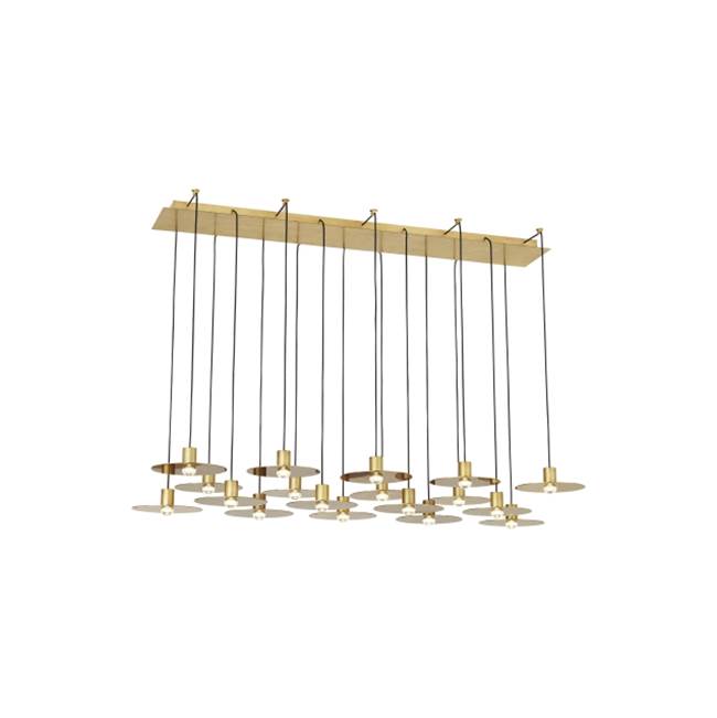 Visual Comfort Modern Collection Eaves 18 Light Chandelier