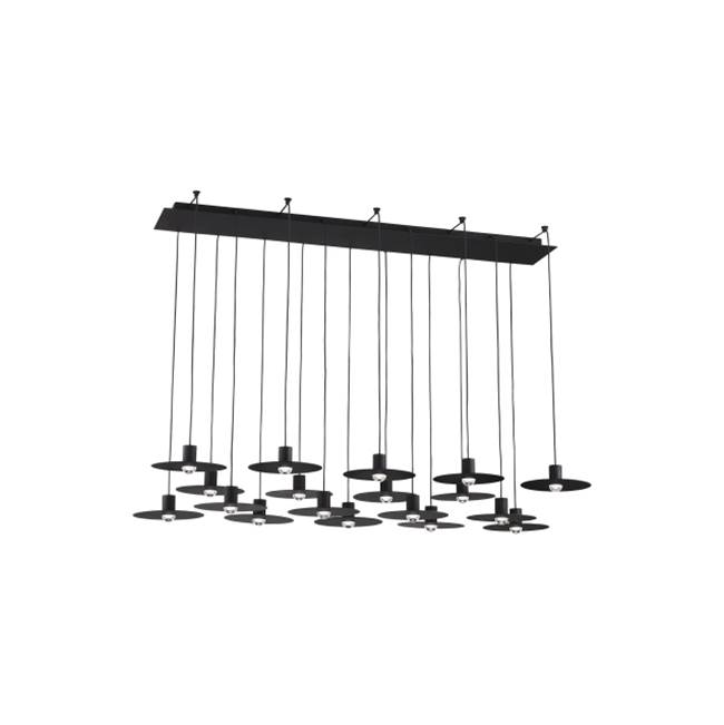 Visual Comfort Modern Collection Eaves 18 Light Chandelier