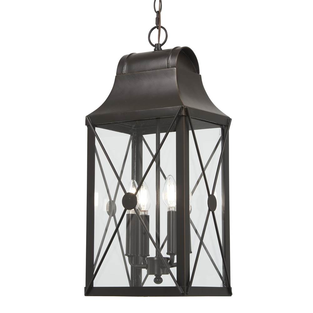 The Great Outdoors De Luz - 4 Light Outdoor Chain Hung