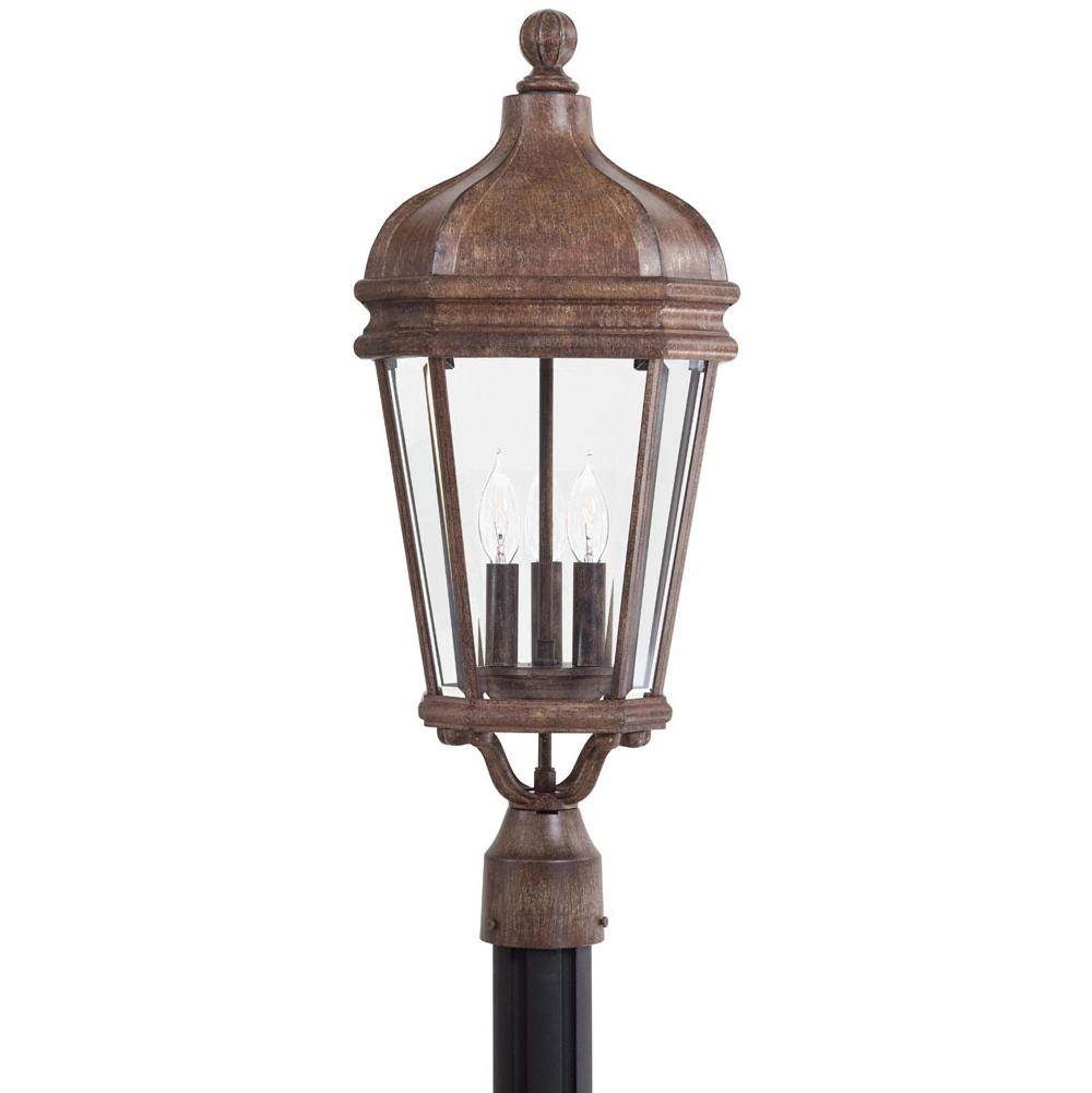 The Great Outdoors 3 Light Post Mount