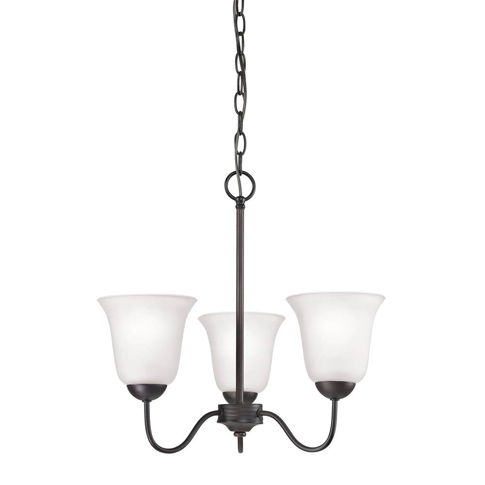 Thomas Lighting Conway 19'' Wide 3-Light Chandelier - Oil Rubbed Bronze