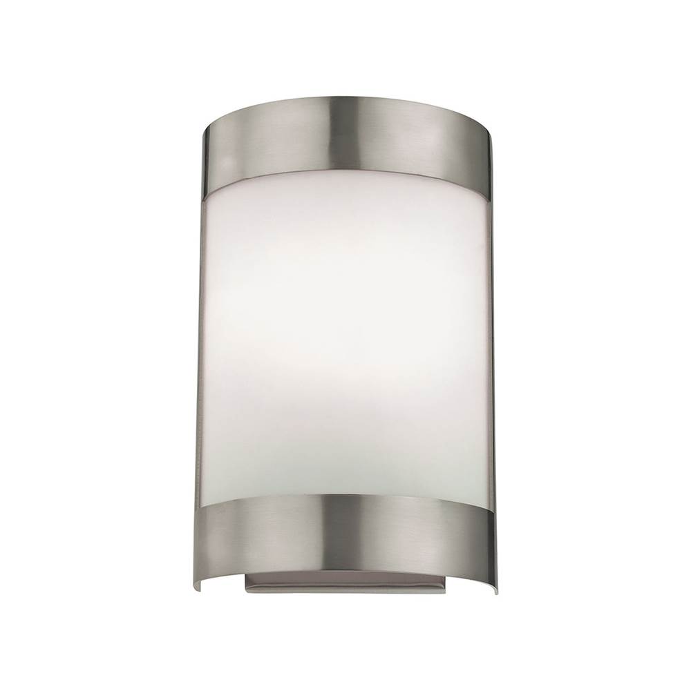 Thomas Lighting Wall Sconces 10'' High 1-Light Sconce - Brushed Nickel