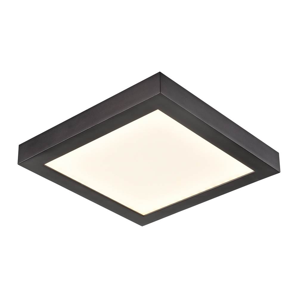 Thomas Lighting Ceiling Essentials Titan 5.5'' Square Flush Mount in Oil Rubbed Bronze - Integrated LED