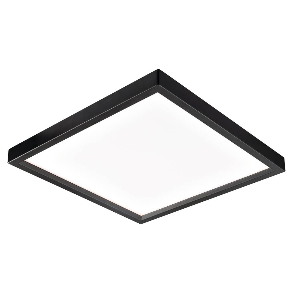 Thomas Lighting Ceiling Essentials Titan 7.5'' Square Flush Mount in Oil Rubbed Bronze - Integrated LED