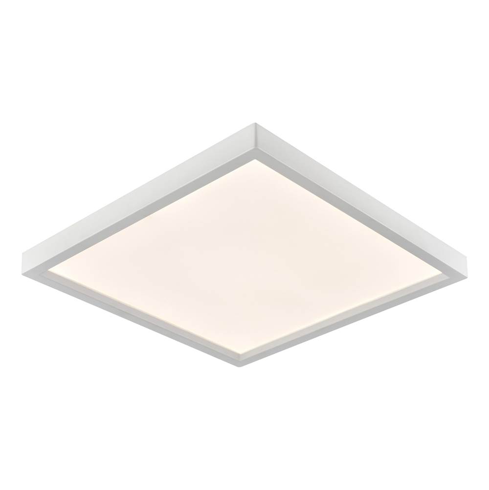 Thomas Lighting Titan 8'' Wide Integrated LED Square Flush Mount - White