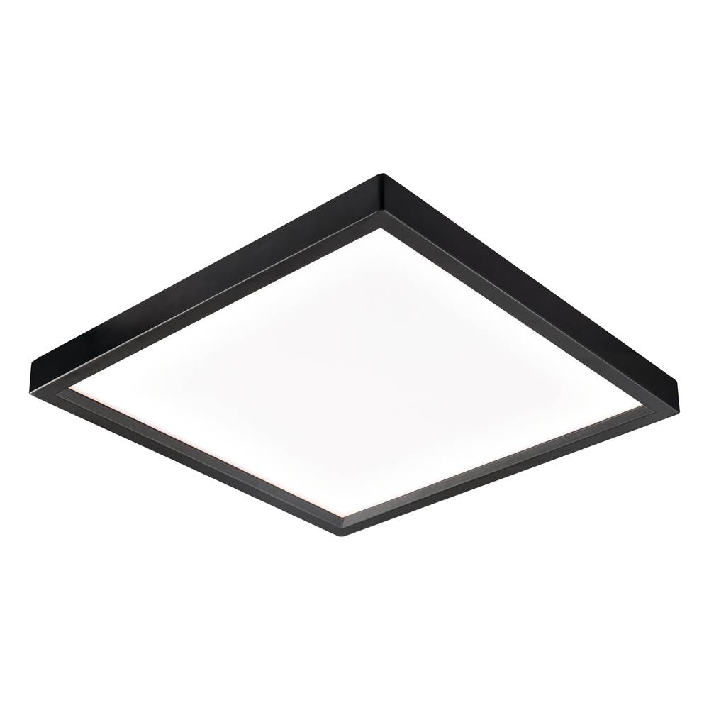 Thomas Lighting Ceiling Essentials Titan 9.5'' Square Flush Mount in Oil Rubbed Bronze - Integrated LED