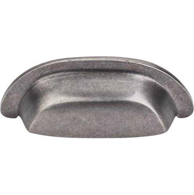 Top Knobs Aspen Cup Pull 3 Inch (c-c) Silicon Bronze Light