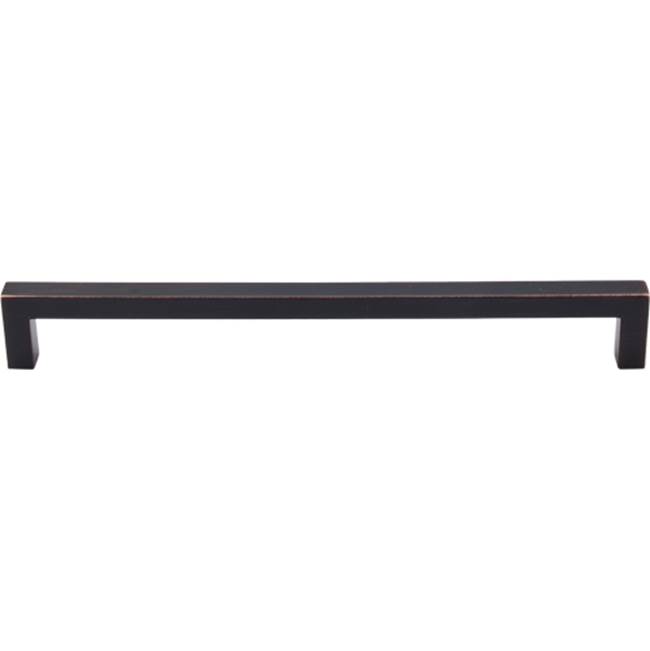 Top Knobs Square Bar Pull 8 13/16 Inch (c-c) Tuscan Bronze