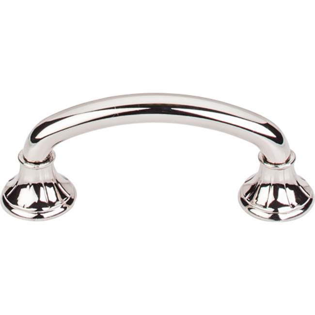 Top Knobs Lund Pull 3 Inch (c-c) Polished Nickel