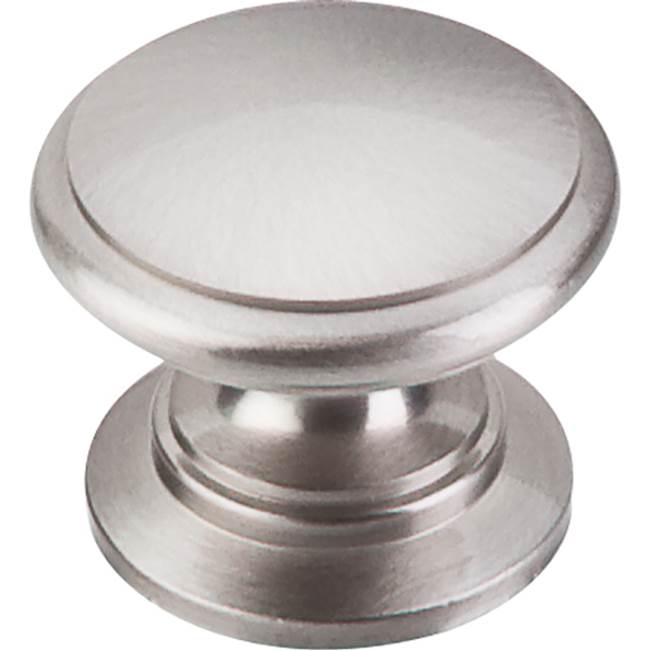 Top Knobs Ray Knob 1 1/4 Inch Brushed Satin Nickel