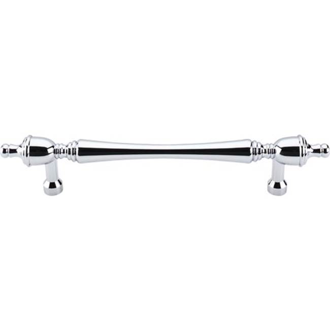 Top Knobs Somerset Finial Pull 7 Inch (c-c) Polished Chrome