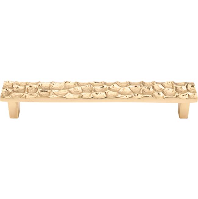Top Knobs Cobblestone Pull 6 5/16 Inch (c-c) Brass