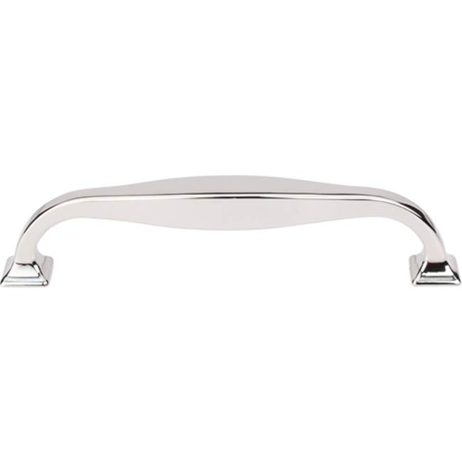 Top Knobs Contour Pull 5 1/16 Inch (c-c) Polished Nickel