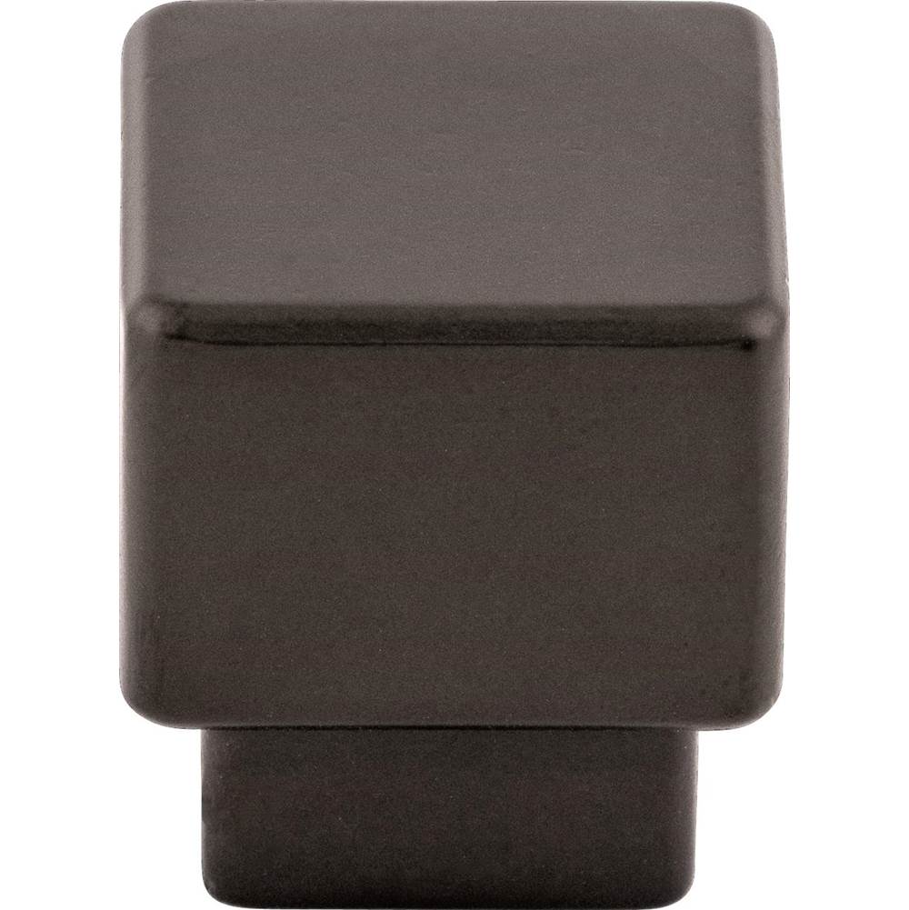 Top Knobs Tapered Square Knob 1 Inch Ash Gray