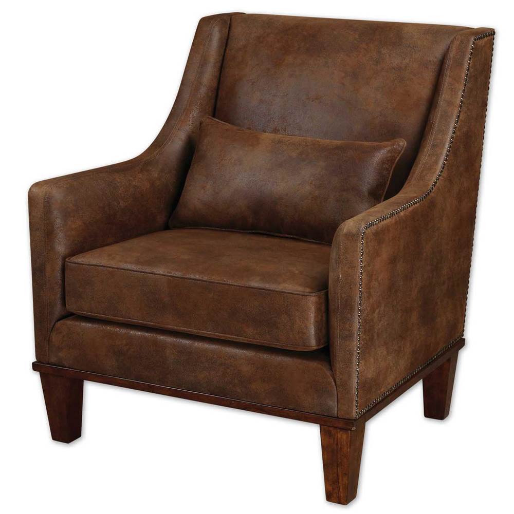 Uttermost Uttermost Clay Leather Armchair