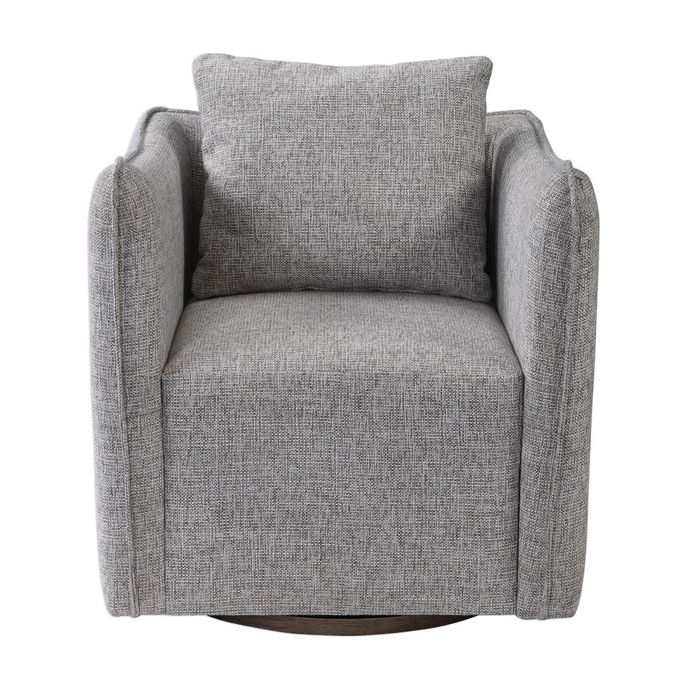 Uttermost Uttermost Corben Gray Swivel Chair