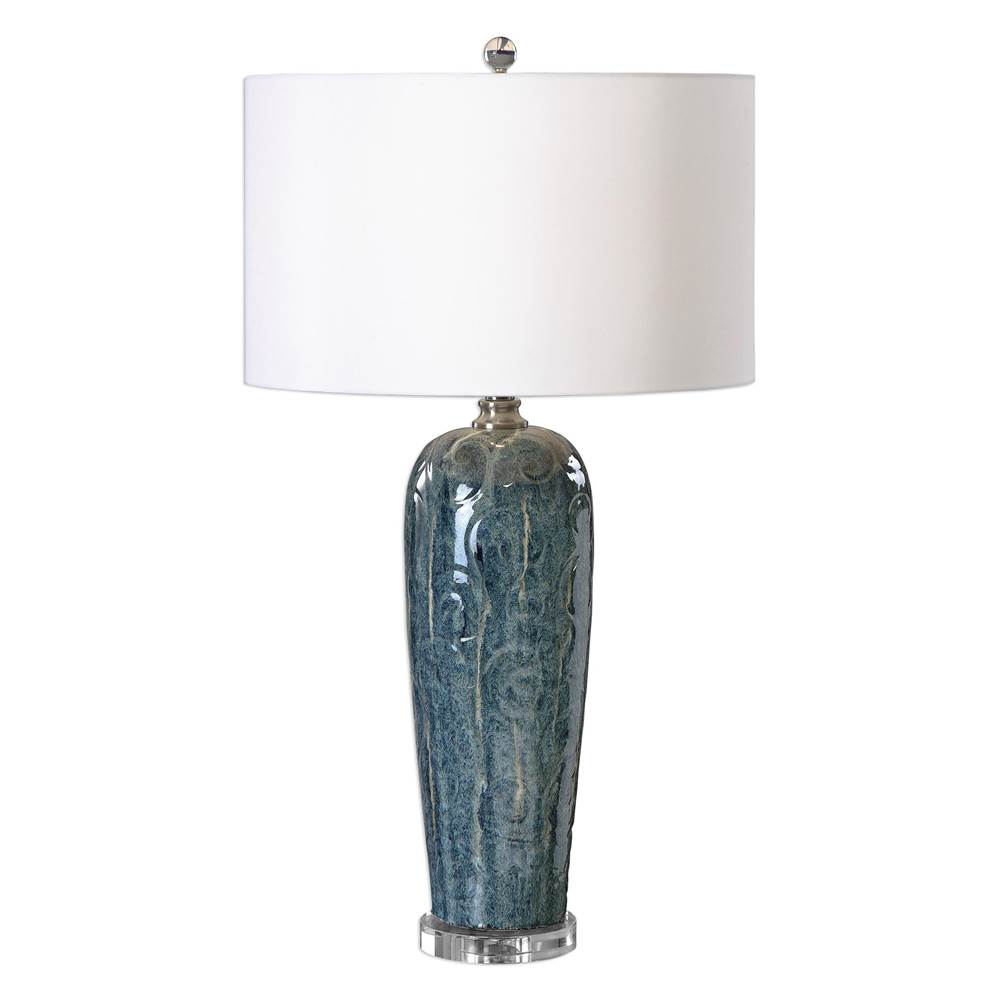 Uttermost Uttermost Maira Blue Ceramic Table Lamp