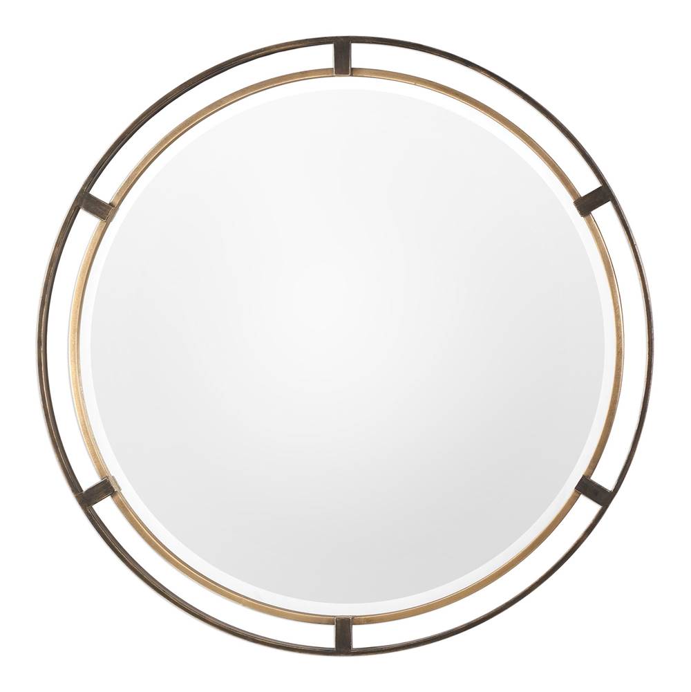 Uttermost Uttermost Carrizo Bronze Round Mirror