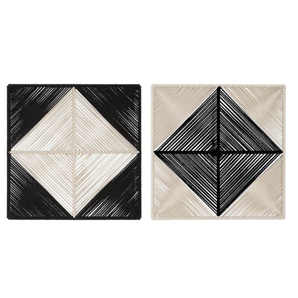 Uttermost Uttermost Seeing Double Rope Wall Squares