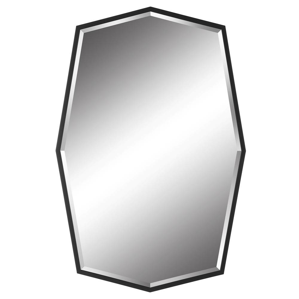 Uttermost Uttermost Facet Octagonal Iron Mirror