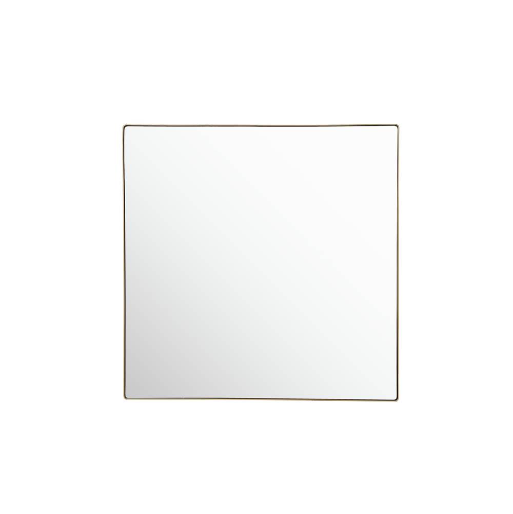 Varaluz Kye 40x40 Rounded Square Wall Mirror - Gold