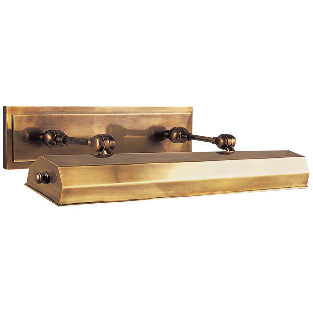 Visual Comfort Signature Collection Dorchester 24'' Picture Light in Antique-Burnished Brass