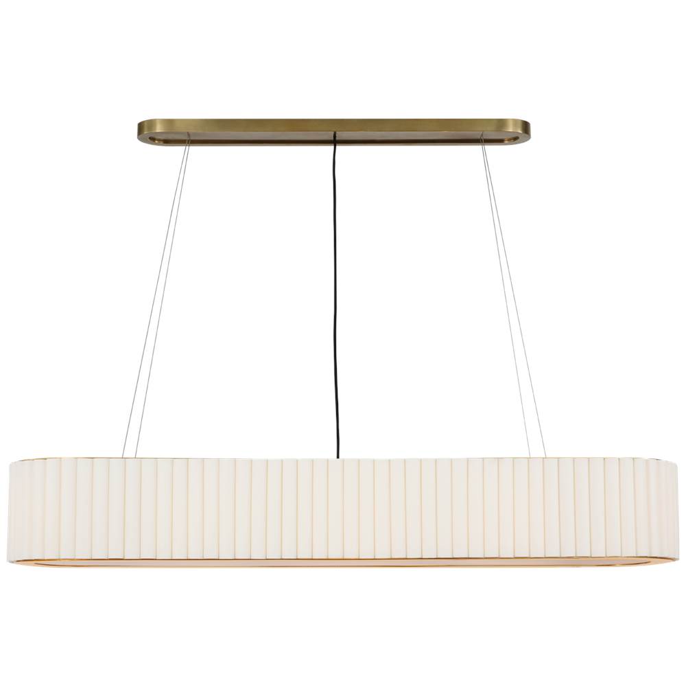 Visual Comfort Signature Collection Palati Large Linear Chandelier