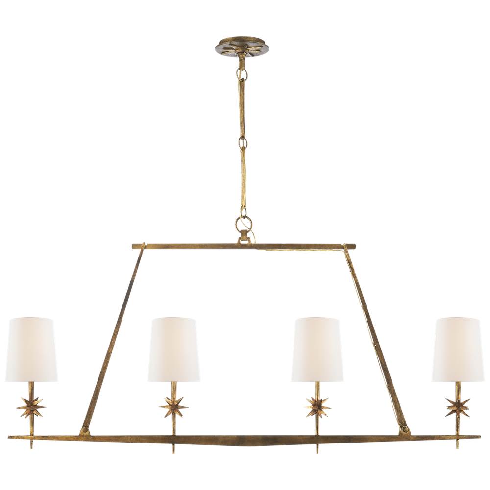 Visual Comfort Signature Collection Etoile Linear Chandelier