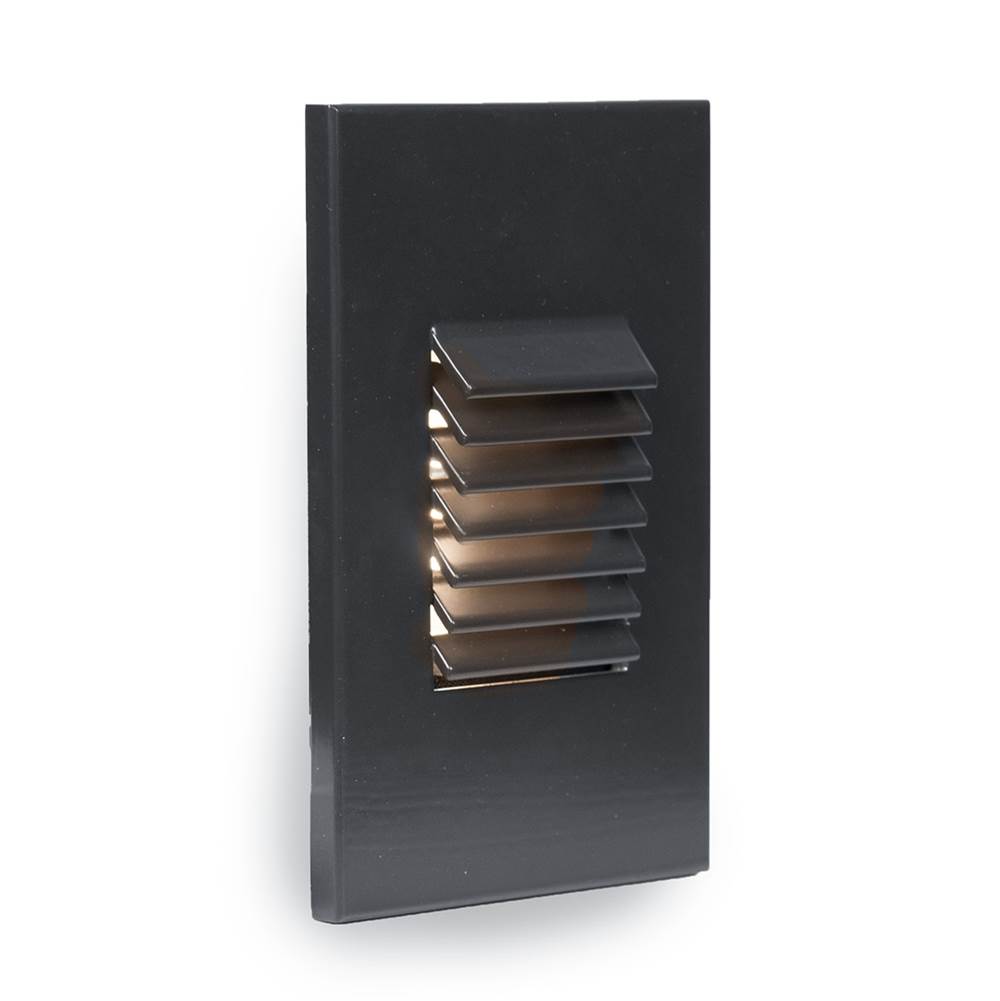 WAC Lighting LED Low Voltage Vertical Louvered Step and Wall Light