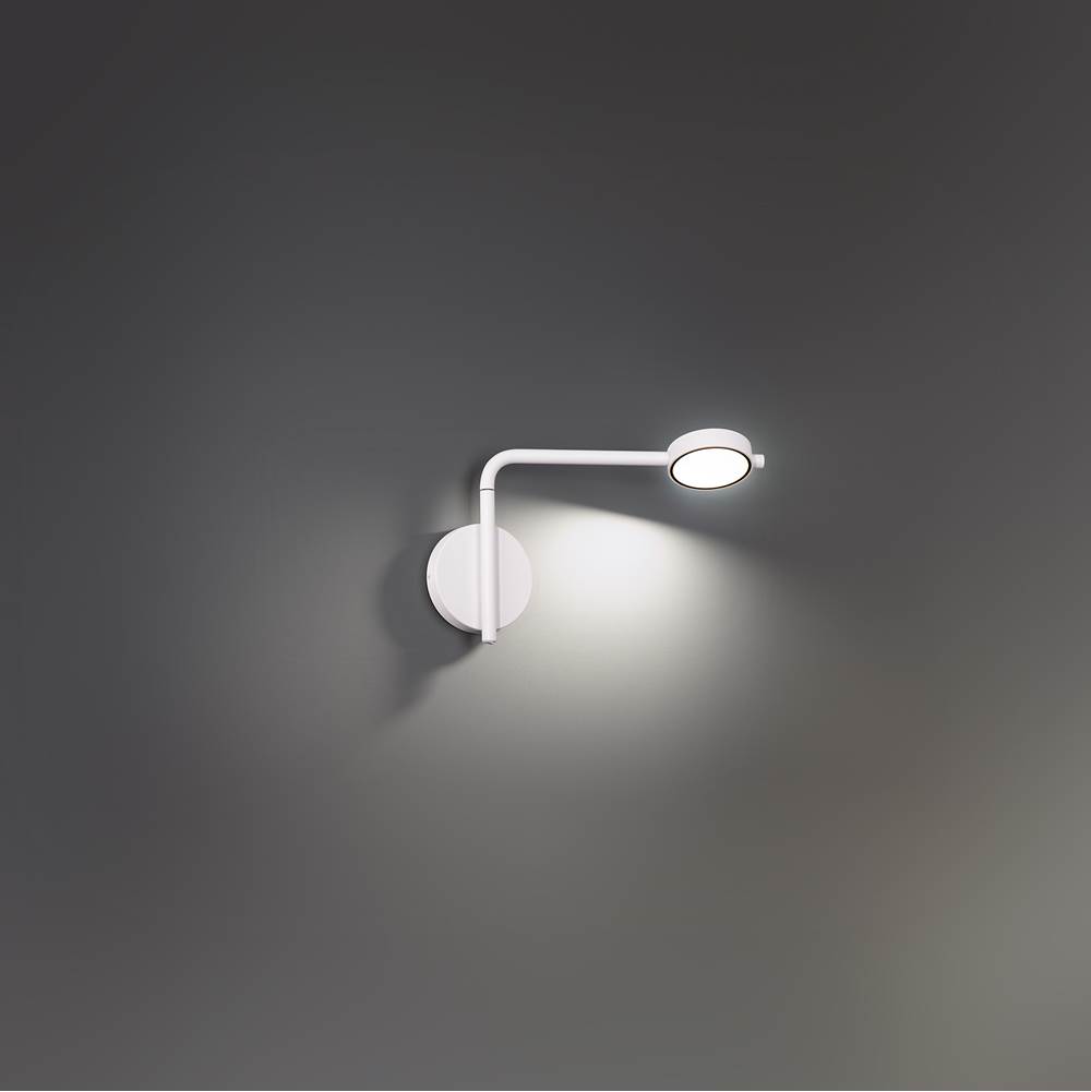 WAC Lighting Elbo 14'' LED Swing Arm 3500K in White