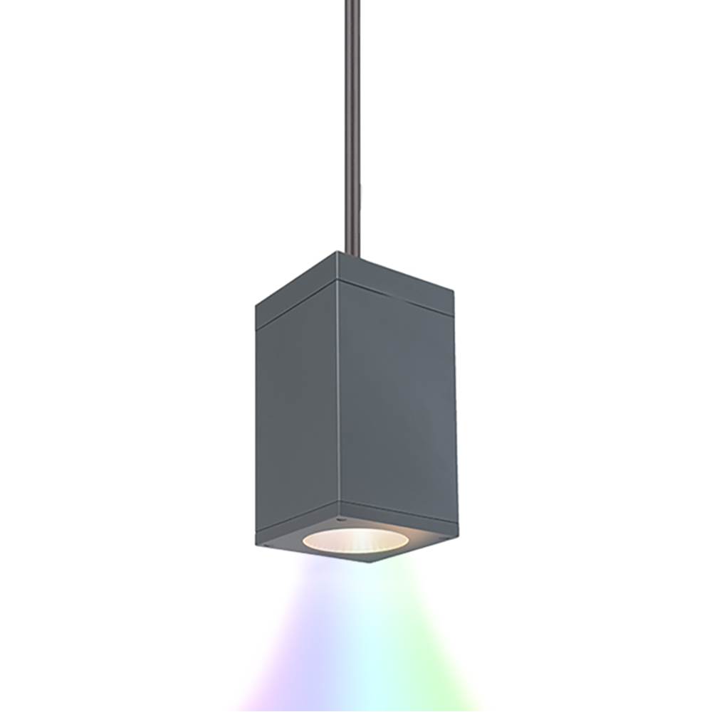 WAC Lighting Cube Architectural 5'' LED Color Changing Pendant