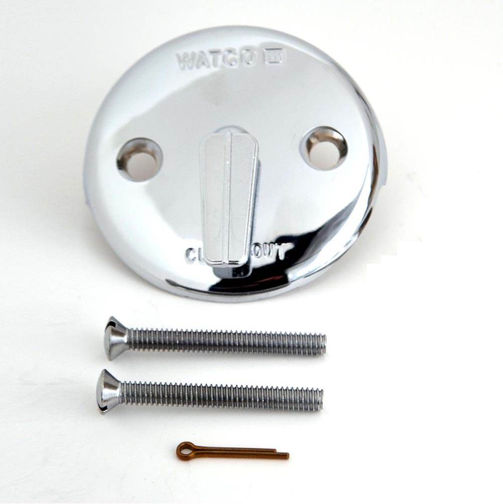 Watco Manufacturing Trip Lever Of Plate Kit Two Screws One Cotter Pin Chrome Plated