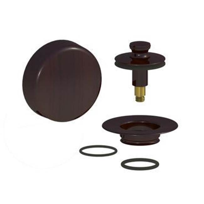 Watco Manufacturing Quicktrim Innovator Push Pull Trim Kit Rubbed Bronze Add Adapter Bar And Star Nut Carded