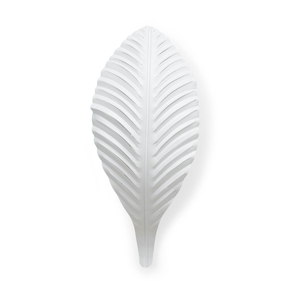 Wildwood Palm Sconce - White