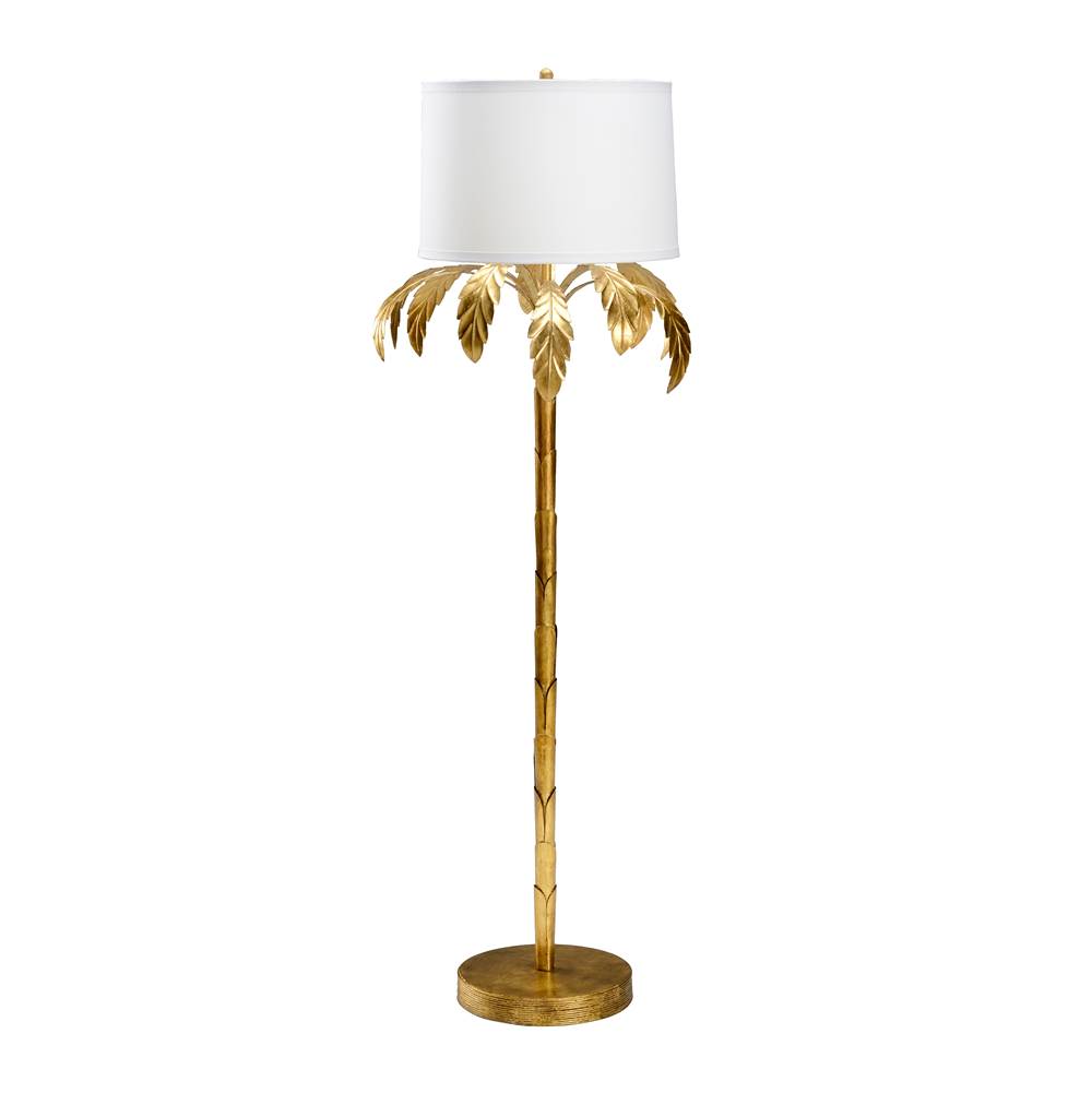 Wildwood Palm Floor Lamp - Gold